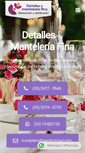 Mobile Screenshot of detallesymanteleriafina.com